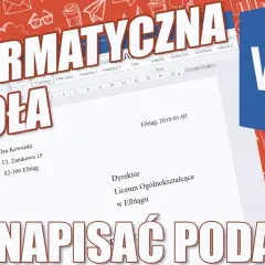 Jak napisać podanie w Wordzie - krok po kroku bez błędów