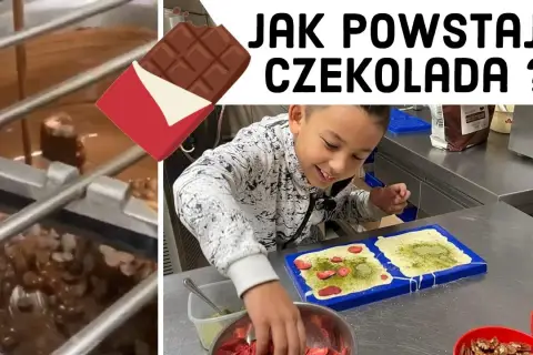 Jak powstaje czekolada? Edukacyjne filmy dla dzieci o produkcji czekolady