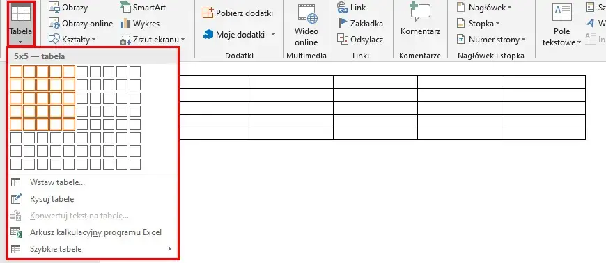 Jak przenieść tabelę z Worda do Excela bez utraty formatowania