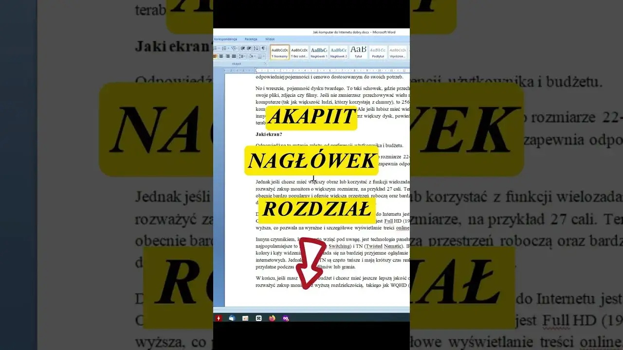 Zdjęcie Jak przenieść stronę w Wordzie - proste sposoby na łatwe przenoszenie