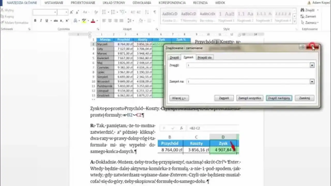Zdjęcie Jak usunąć sieroty w Wordzie i poprawić formatowanie dokumentu
